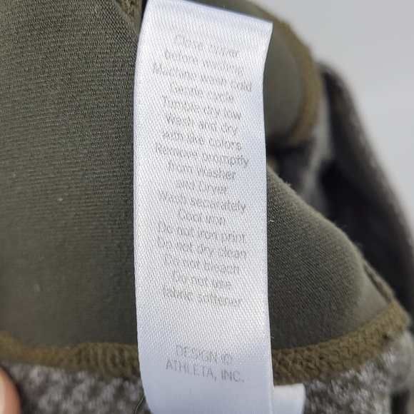 Athleta Womens Dark Green Green Criss Cross Drifter Tights Size M - Picture 8 of 10